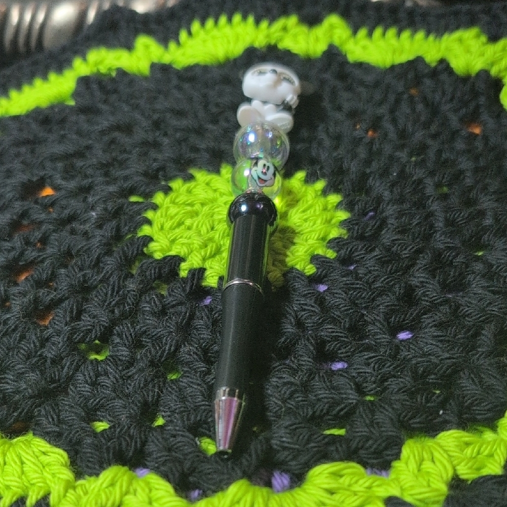 Mickey Mouse Beaded Pen - Picture 4 of 4